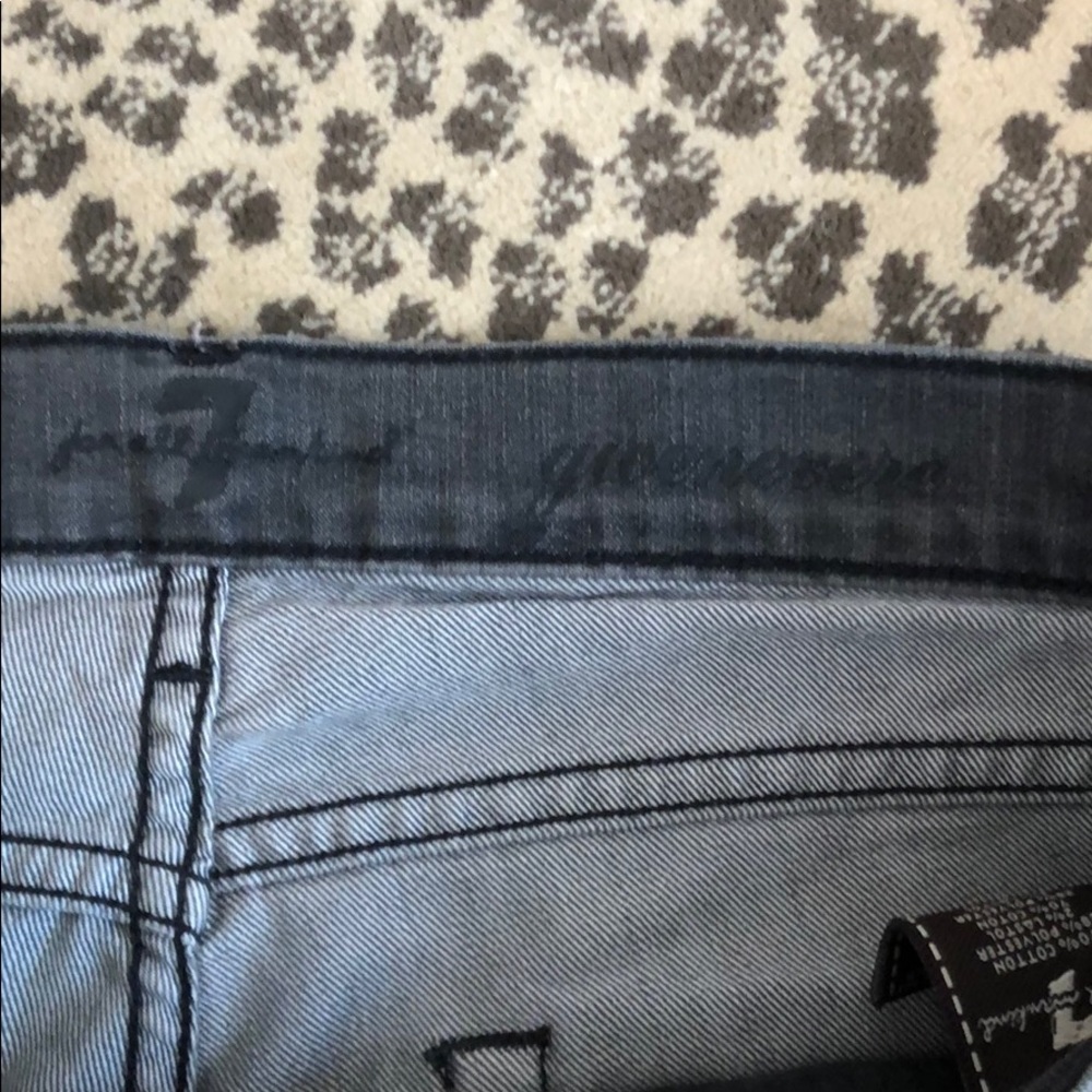 7 for all Mankind Grey Denim Jeans Size 31 - Picture 6 of 9